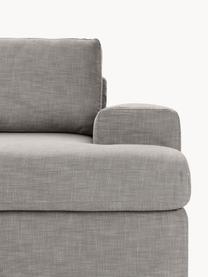 Modulares Sofa Russell (4-Sitzer) mit abnehmbaren Bezügen, Bezug: 100% Baumwolle Der strapa, Gestell: Massives Kiefernholz, Spe, Webstoff Grau, B 309 x T 103 cm