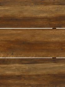 Tavolo Dinni, 160 x 90 cm, Gambe: metallo rivestito, Marrone, nero, Larg. 160 x Alt. 90 cm