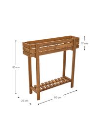 XL Holz-Pflanzkasten New Gardening, Akazienholz, geölt, Akazienholz, B 90 x H 85 cm