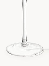 Verres à vin soufflés bouche avec bord doré Aleo, 4 pièces, Verre sodo-calcique, Transparent avec bord doré, Ø 8 x haut. 22 cm, 330 ml