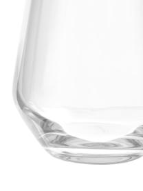 Krištáľové poháre na vodu Revolution, 6 ks, Krištáľové sklo, Priehľadná, Ø 9 x V 11 cm, 470 ml