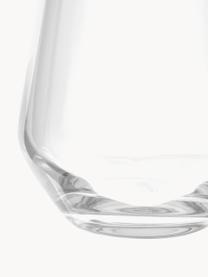 Vasos de cristal Revolution, 6 uds., Cristal, Transparente, Ø 9 x Al 11 cm, 470 ml