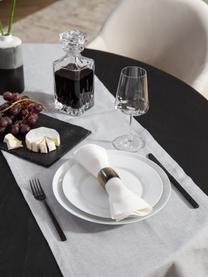 Assiette plate porcelaine Delight Classic, 2 pièces, Blanc