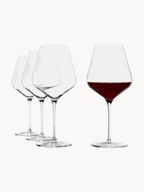 Bicchiere da vino rosso in cristallo Starlight 6 pz, Cristallo, Trasparente, Ø 9 x Alt. 23 cm, 510 ml