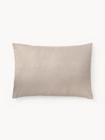 Funda de almohada de franela Biba, Beige, An 45 x L 110 cm