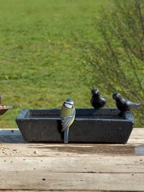 Vogeldrinkplaats Keram, Terrazzo, Zwart, B 32 cm x H 12 cm