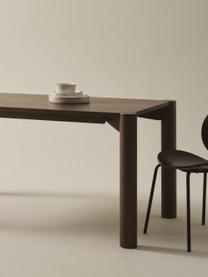 Mesa de comedor de madera de pino Nyhamn, 180 x 90 cm, Madera de pino, Madera de pino oscura, An 180 x Al 76 cm