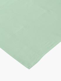 Drap plat en satin de coton Comfort, Vert sauge, 180 x 300 cm