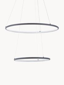 Velké zavěsné LED svítidlo Orion, Černá, Ø 60 cm