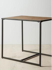 Mesa auxiliar Himola, Marrón, negro, An 80 x Al 72 cm