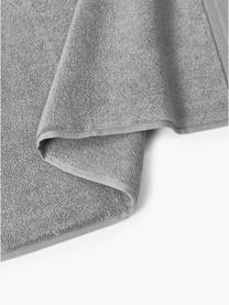 Dywanik łazienkowy z bawełny organicznej Premium, antypoślizgowy, Ciemny szary, S 50 x D 70 cm