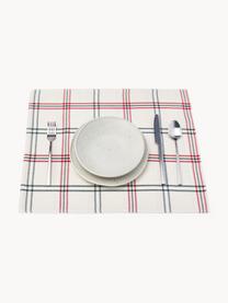 Karierte Tischsets Aster, 2 Stück, 100 % Baumwolle

Das in diesem Produkt verwendete Material ist schadstoffgeprüft und zertifiziert nach STANDARD 100 by OEKO-TEX®, 1023283-1., Off White, Dunkelgrün, Rot, B 40 x L 50 cm