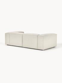 Modulares Sofa Lennon (3-Sitzer), Bezug: 100 % Polyester Der strap, Gestell: Massives Kiefernholz FSC-, Füße: Kunststoff, Webstoff Off White, B 238 x T 119 cm