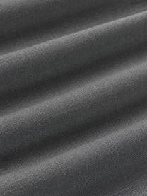 Bavlněný povlak na polštář Vicky, 100 % bavlna, Tmavě šedá, Š 30 cm, D 50 cm