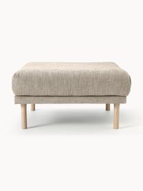 Sofa-Hocker Adrian, Bezug: 47 % Viskose, 23 % Baumwo, Gestell: Sperrholz, Webstoff Beige, B 90 x T 90 cm