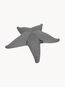 Petit pouf de jardin artisanal Starfish, Gris foncé, larg. 83 x long. 83 cm