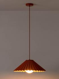 Závesná lampa The Pleat, Červená, Ø 50 cm