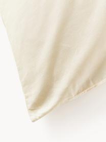 Taie d'oreiller en coton Chase, Blanc cassé, larg. 50 x long. 70 cm