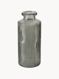 Vasen Panja aus Glas, 4er-Set, Glas, Beige- und Grautöne, transparent, Ø 6 x H 14 cm