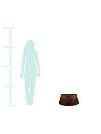 Pokrowiec na stojak na choinkę Mel, Drewno wierzbowe, Brązowy, Ø 52 x W 23 cm