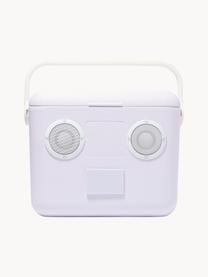 Koelbox Rio Sun met speaker en Bluetooth functie, Kunststof, Lavendel, gebroken wit, Ø 40 x H 30 cm