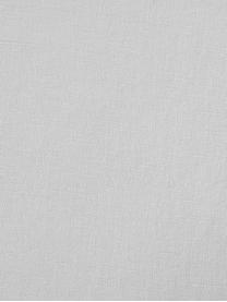 Parure copripiumino in lino lavato Carla, 52% lino, 48% cotone
Con effetto stonewashed, Grigio chiaro, 155 x 200 cm