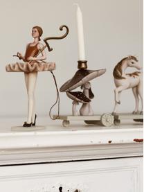 Handgemaakte decoratieve verjaardagstrein Ballerina, Kunststof, Meerkleurig, L 69 cm