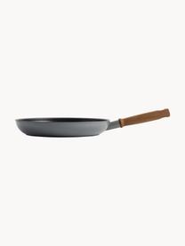 Batería de cocina antiadherente Mayflower Pro, 5 pzas., Gris oscuro, madera oscura, Set de diferentes tamaños