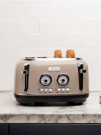 Toaster Dorset, Edelstahl, beschichtet, Hellbeige, glänzend, B 32 x T 29 cm