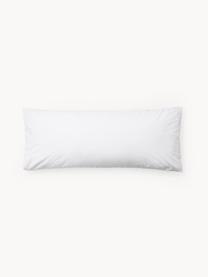 Funda de almohada de percal texturizado invernal Vidal, Blanco, An 45 x L 110 cm