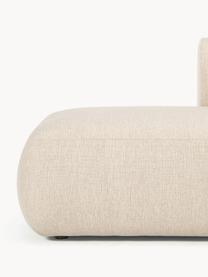 Modulares Ecksofa Sofia (4-Sitzer), Bezug: 100 % Polypropylen Der ho, Gestell: Fichtenholz, Spanplatte, , Webstoff Hellbeige, B 385 x T 298 cm