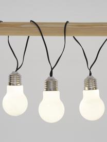 LED-Lichterkette Glow, 100 cm, 5 Lampions, Weiss, L 100 cm