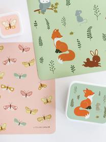 Kinderplacemat Forest Friends, Rubber, Lichtgroen, multicolour, B 43 x D 34 cm