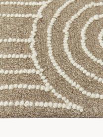 Alfombra artesanal de lana Arco, 100% lana

Las alfombras de lana se pueden aflojar durante las primeras semanas de uso, la pelusa se reduce con el uso diario., Beige, blanco crema, An 200 x L 300 cm (Tamaño L)