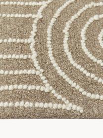 Tapis en laine tufté à la main Arco, 100 % laine

Les tapis en laine peuvent perdre des fibres lors des premières semaines et des peluches peuvent se former, ce phénomène est naturel et diminue à mesure de votre usage et du temps, Beige, blanc crème, larg. 200 x long. 300 cm (taille L)