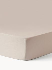 Lenzuolo con angoli topper in lino lavato Airy, 100% lino
Densità dei fili 110 TC, qualità Standard

Il lino è una fibra naturale caratterizzata da traspirabilità, resistenza e morbidezza. Il lino è un materiale rinfrescante che assorbe e rilascia rapidamente l'umidità, il che lo rende ideale per le temperature calde.

Il materiale utilizzato in questo prodotto è testato per le sostanze nocive e certificato secondo lo STANDARD 100 by OEKO-TEX®, 15.HIN.65948, HOHENSTEIN HTTI., Beige, Larg. 90 x Lung. 200 cm, Alt. 15 cm