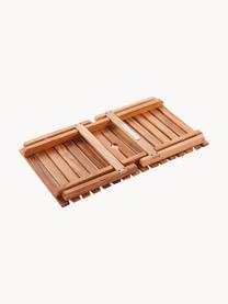 Skládací zahradní stůl z teakového dřeva Paknik, Teakové dřevo, Teakové dřevo, Š 71 cm, V 33 cm