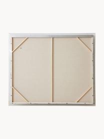 Quadro su tela dipinto a mano con cornice in legno Higher, Cornice: legno laccato, Vacanza, Larg. 152 x Alt. 127 cm