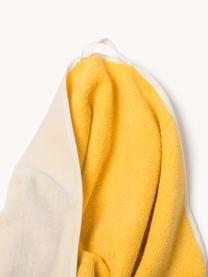 Plážová osuška Holiday, 100 % bavlna, Svetlobéžová, slnečná žltá, Š 80 x D 168 cm