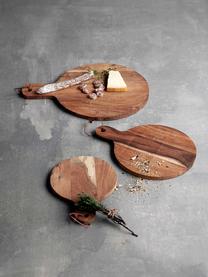 Set de tablas de cortar de madera de acacia Nature, 2 uds., Madera de acacia, Madera clara, Set de diferentes tamaños