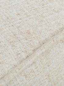 Bouclé-Nierensofa Gatsby (3-Sitzer), Bezug: Bouclé (70% Polyester, 20, Gestell: Massives Eukalyptusholz, Füße: Metall, galvanisiert, Bouclé Cremeweiß, B 245 x T 102 cm