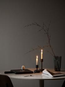 Świecznik Nappula, Stal malowana proszkowo, Antracytowy, Ø 9 x 11 cm