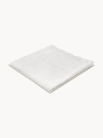 Bestickte Tischdecke Bilia mit gewelltem Saum, 100 % Polyester, Gebrochenes Weiss, 8-10 Personen (L 320 x B 160 cm)