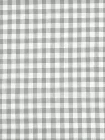 Taie d'oreiller 65x65 coton Scotty, 2 pièces, Coton, Gris clair/blanc, 65 x 65 cm