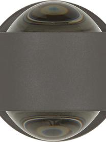 LED-Wandleuchte Ono, Schwarz, 9 x 8 cm