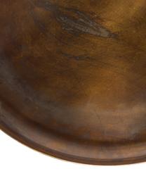 Tavolino rotondo in metallo Frost, Dorato, ramato, Ø 39 x Alt. 45 cm