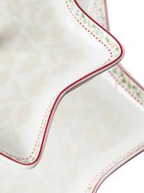 Etažérka s vianočným vzorom WInter Bakery, Biela, červená, viacfarebná, Ø 28 x V 43 cm