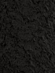 Grote decoratieve vaas Elegance in zwart, Polyresin, Zwart, Ø 14 x H 46 cm