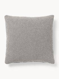 Bouclé-Sofa-Kissen Lena, Hülle: Bouclé (93 % Polyester, 6, Bouclé Grau, B 50 x L 50 cm