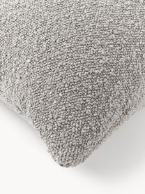 Bouclé-Sofa-Kissen Lena, Hülle: Bouclé (93 % Polyester, 6, Bouclé Grau, B 50 x L 50 cm